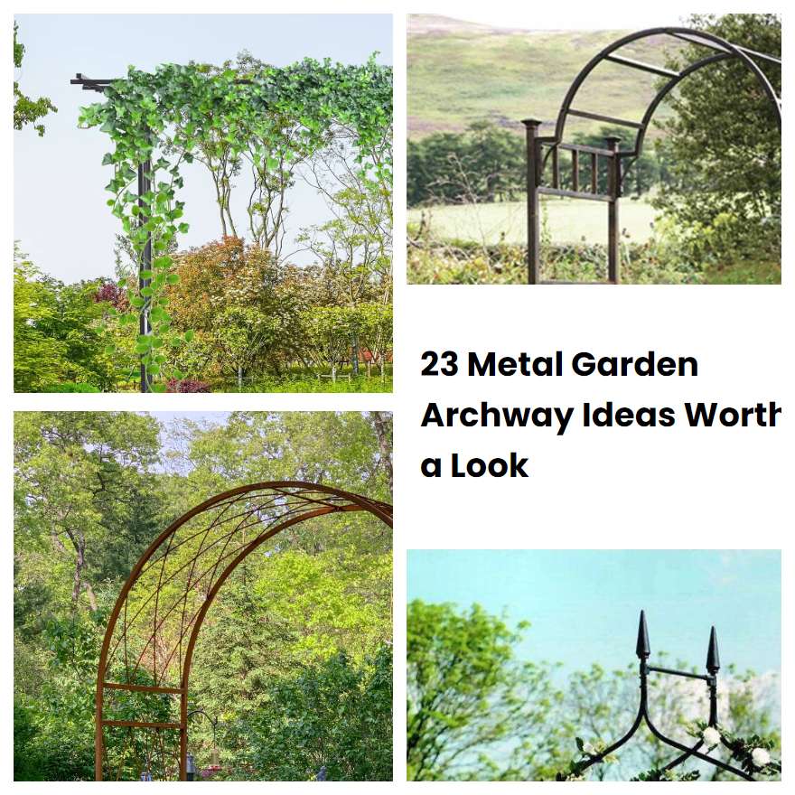 23 Metal Garden Archway Ideas Worth a Look | SharonSable