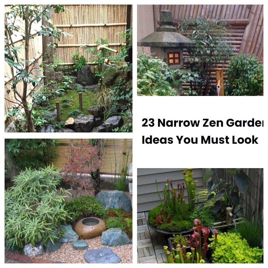 23 Narrow Zen Garden Ideas You Must Look | SharonSable