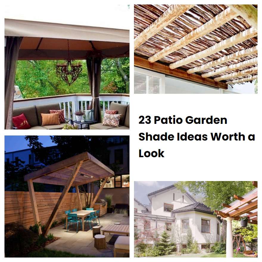 23 Patio Garden Shade Ideas Worth a Look | SharonSable