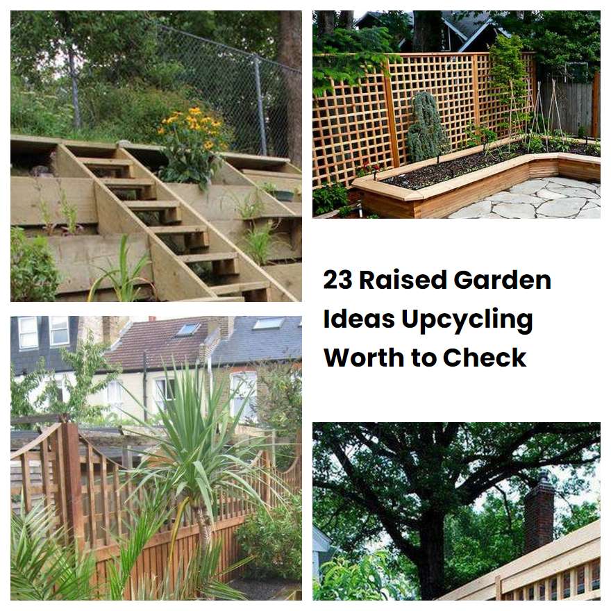 23 Raised Garden Ideas Upcycling Worth to Check | SharonSable