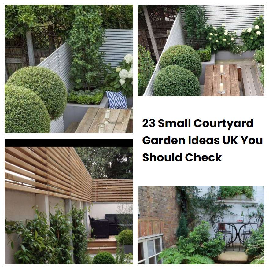 23 Small Courtyard Garden Ideas Uk You Should Check Sharonsable