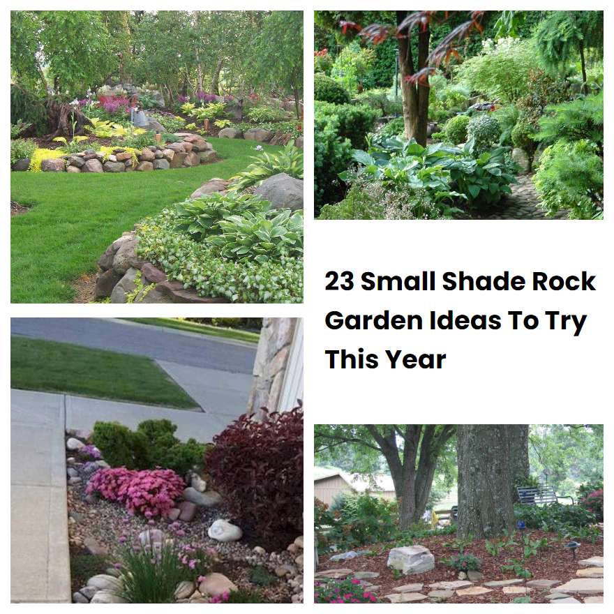 23 Small Shade Rock Garden Ideas To Try This Year | SharonSable