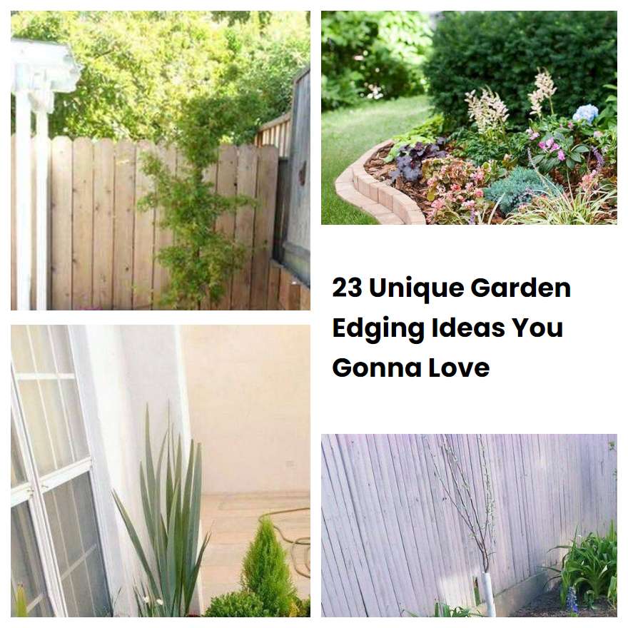 23 Unique Garden Edging Ideas You Gonna Love