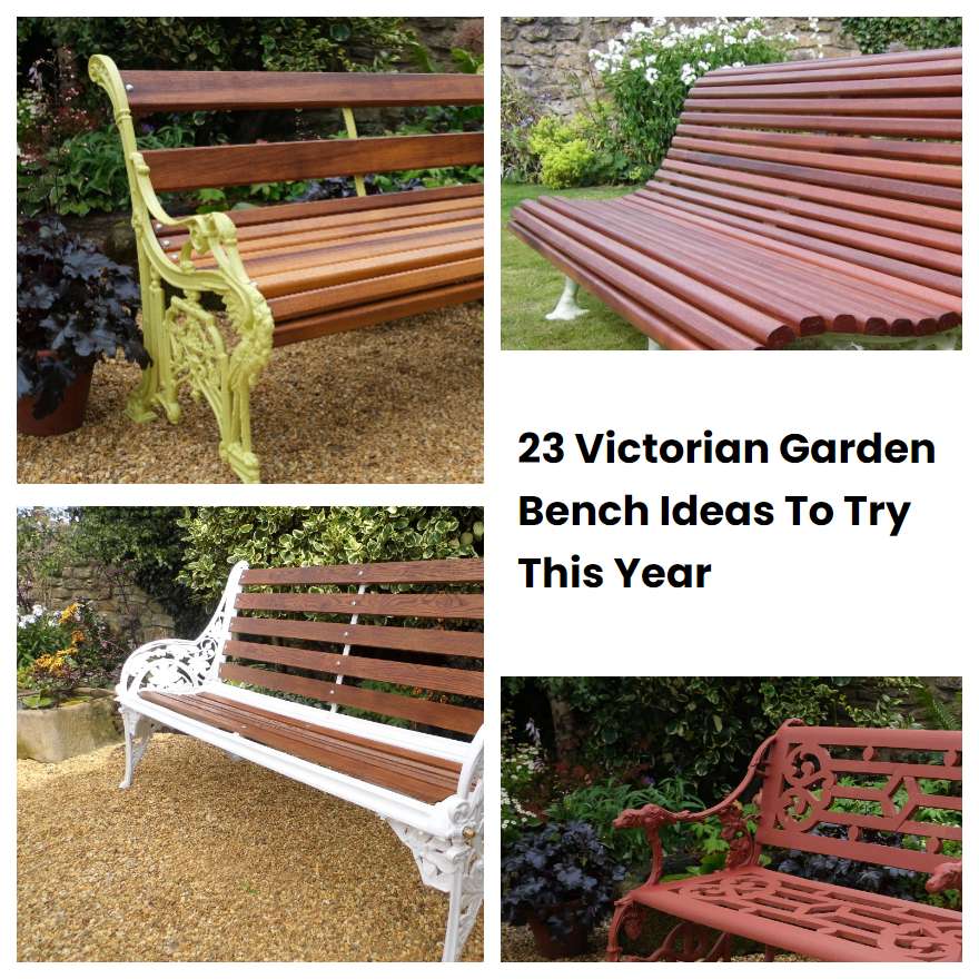 23 Victorian Garden Bench Ideas To Try This Year