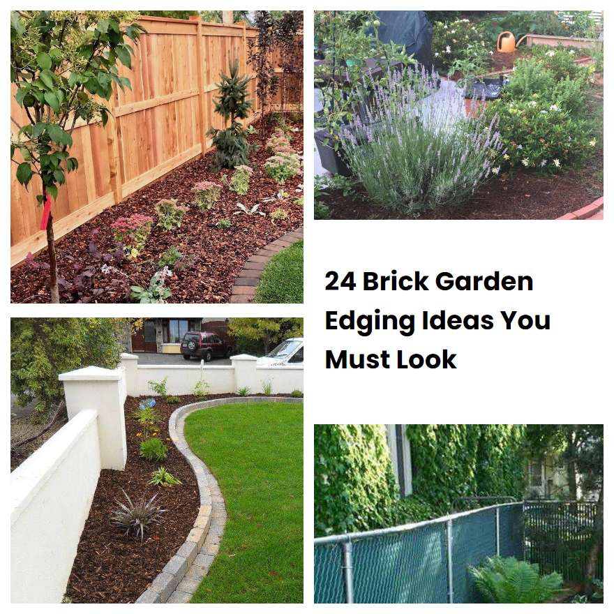 24 Brick Garden Edging Ideas You Must Look Sharonsable