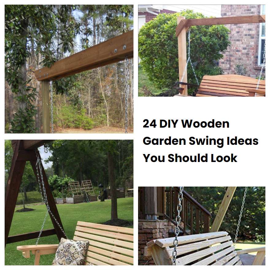 24 Diy Wooden Garden Swing Ideas You Should Look Sharonsable 6231