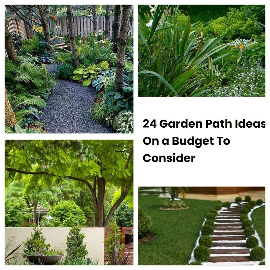 24 Garden Path Ideas On a Budget To Consider | SharonSable