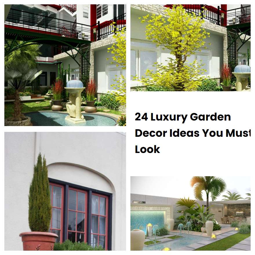 24 Luxury Garden Decor Ideas You Must Look