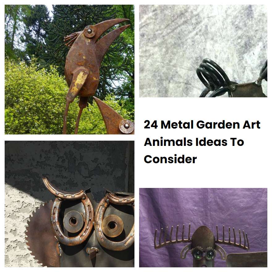 24 Metal Garden Art Animals Ideas To Consider | SharonSable