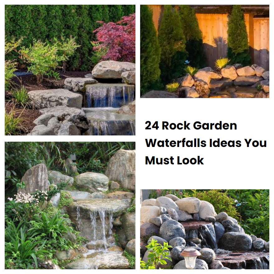 24 Rock Garden Waterfalls Ideas You Must Look | SharonSable