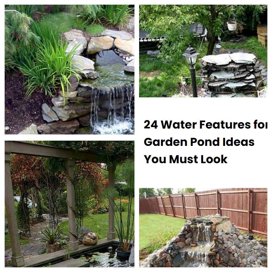 24 Water Features for Garden Pond Ideas You Must Look | SharonSable