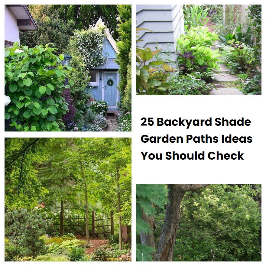 25 Backyard Shade Garden Paths Ideas You Should Check | SharonSable