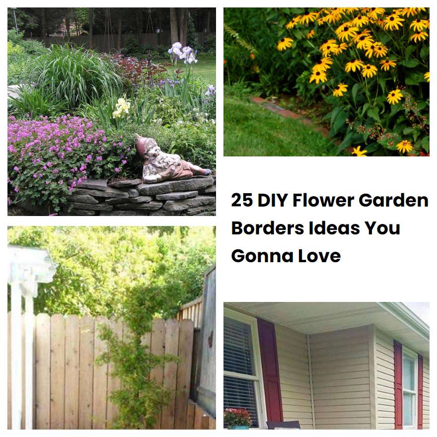 25 Diy Flower Garden Borders Ideas You Gonna Love Sharonsable