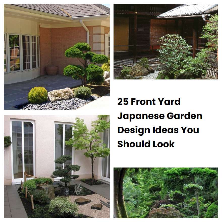 25 Front Yard Japanese Garden Design Ideas You Should Look | SharonSable