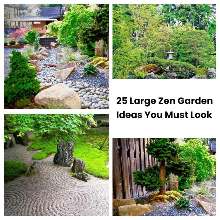 25 Large Zen Garden Ideas You Must Look | SharonSable