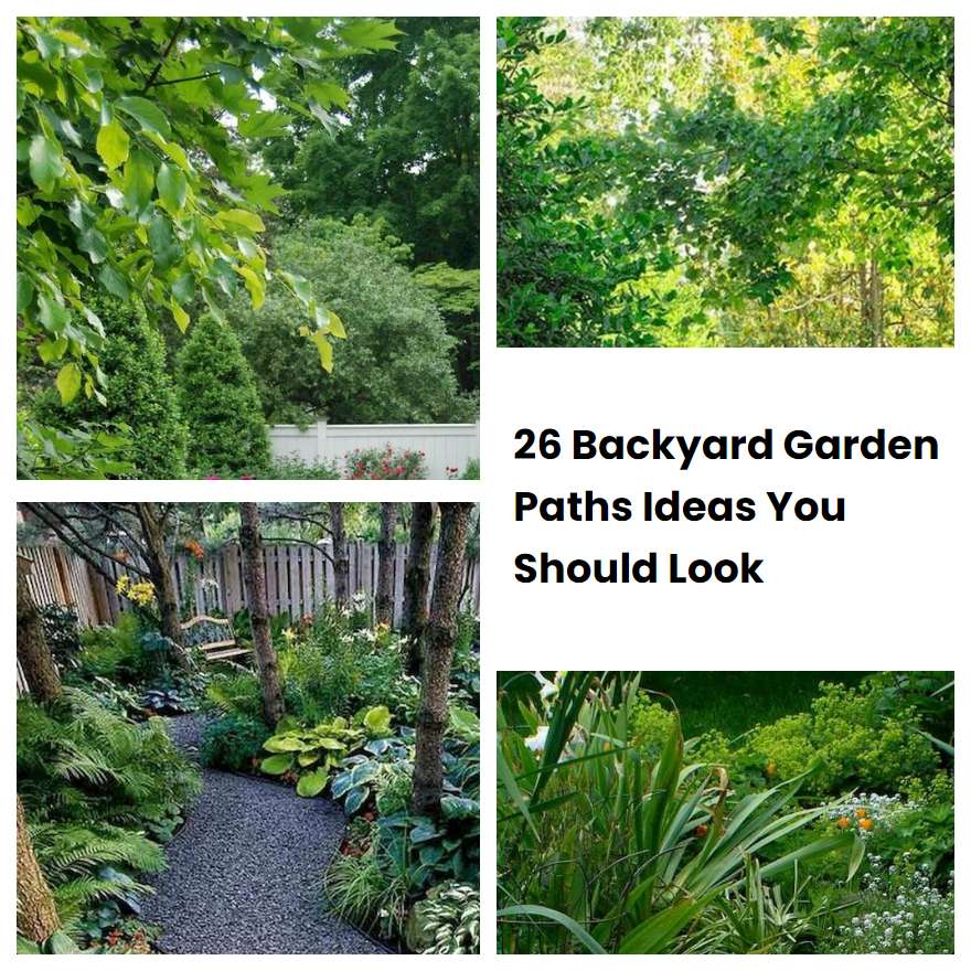 26 Backyard Garden Paths Ideas You Should Look | SharonSable