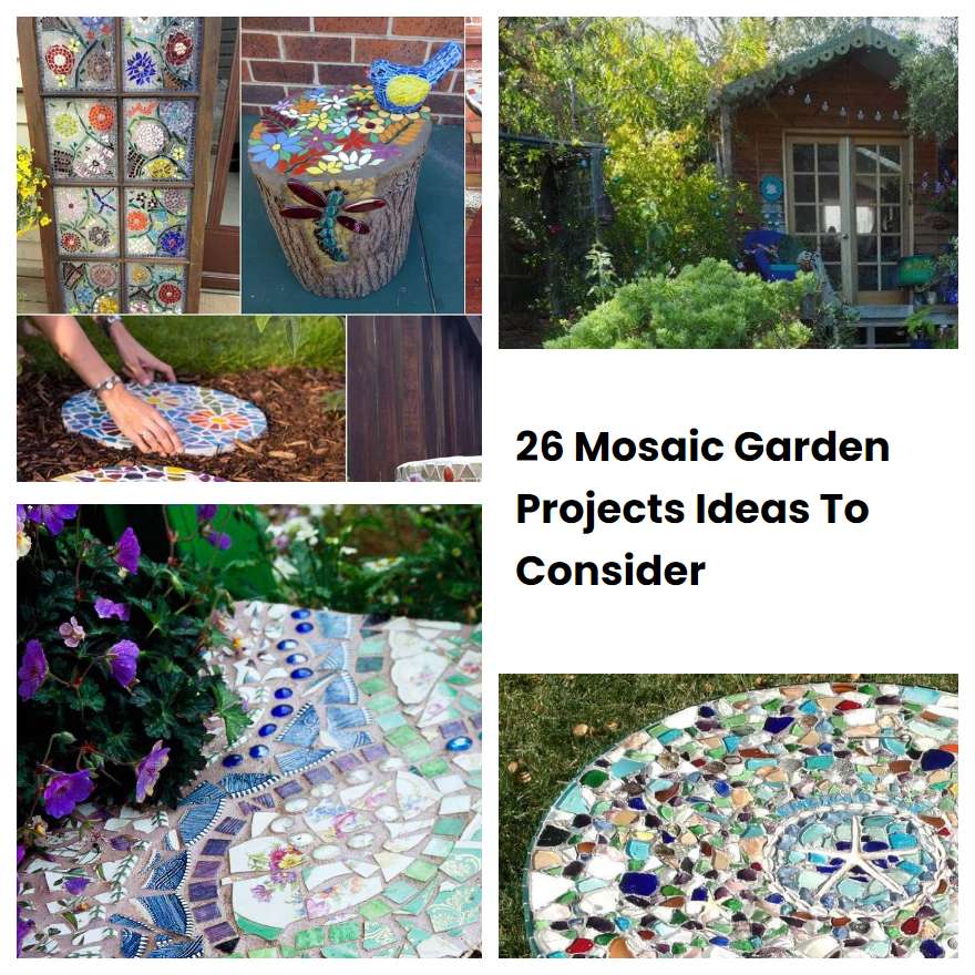 26 Mosaic Garden Projects Ideas To Consider | SharonSable