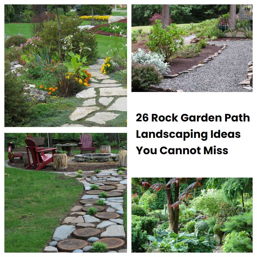 26 Rock Garden Path Landscaping Ideas You Cannot Miss | SharonSable