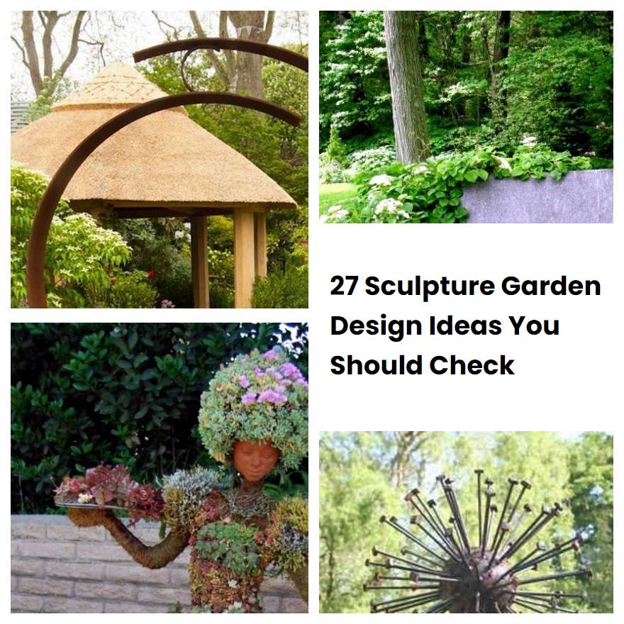 27 Sculpture Garden Design Ideas You Should Check | SharonSable